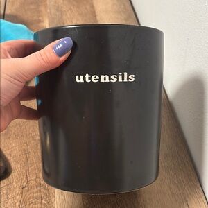 Black Utensil Holder